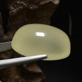Calcita amarelo natural 41,83ct, almofada cortada, translúcido