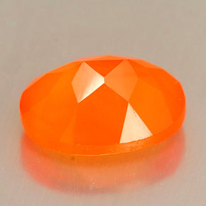 Cornalina Laranja Natural 1.88ct, Corte Oval, Translúcido