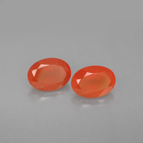 Pedras preciosas de cornalina laranja natural de  ct, transparente, transparente/translúcido