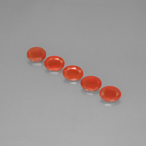 Pedras preciosas de cornalina laranja natural de  ct, transparente, transparente/translúcido