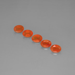 Pedras preciosas de cornalina laranja natural de  ct, transparente, transparente/translúcido