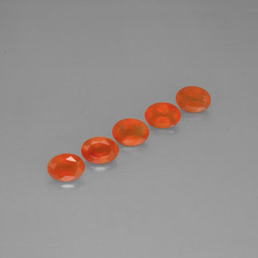 Pedras preciosas de cornalina laranja natural de  ct, transparente, transparente/translúcido
