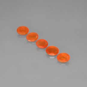 Pedras preciosas de cornalina laranja natural de  ct, transparente, transparente/translúcido