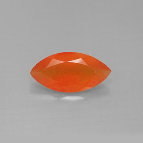 Cornalina laranja natural 1,43ct, transparente, transparente/translúcido