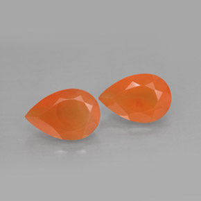 Pedras preciosas de cornalina laranja natural de  ct, transparente, transparente/translúcido