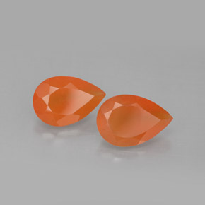 Pedras preciosas de cornalina laranja natural de  ct, transparente, transparente/translúcido