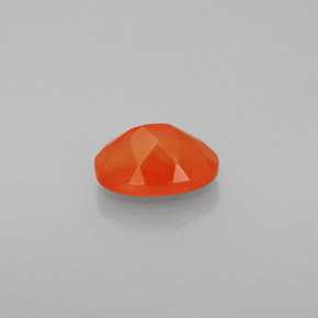 Cornalina Laranja Natural 0.84ct, Transparente, Transparente/Translúcido