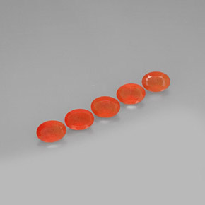 Pedras preciosas de cornalina laranja natural de  ct, transparente, transparente/translúcido