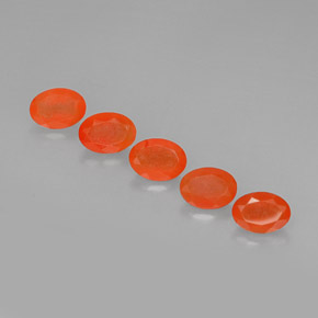 Pedras preciosas de cornalina laranja natural de  ct, transparente, transparente/translúcido