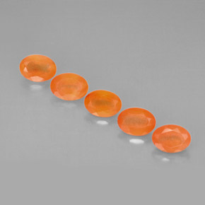 Pedras preciosas de cornalina laranja natural de  ct, transparente, transparente/translúcido