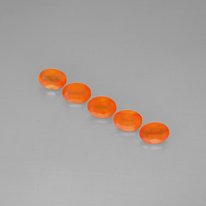 Pedras preciosas de cornalina laranja natural de  ct, transparente, transparente/translúcido