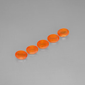 Pedras preciosas de cornalina laranja natural de  ct, transparente, transparente/translúcido