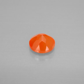 Cornalina Laranja Natural 0.73ct, Transparente, Transparente/Translúcido