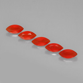 Pedras preciosas de cornalina laranja natural de  ct, transparente, transparente/translúcido