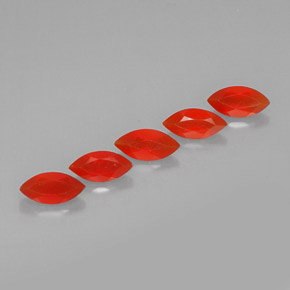 Pedras preciosas de cornalina laranja natural de  ct, transparente, transparente/translúcido