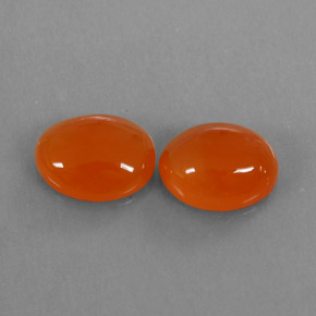 Pedras preciosas de cornalina laranja natural de  ct, transparente, transparente/translúcido