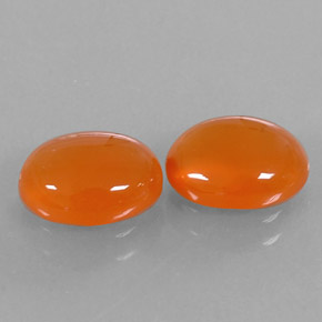Pedras preciosas de cornalina laranja natural de  ct, transparente, transparente/translúcido
