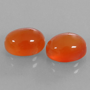 Pedras preciosas de cornalina laranja natural de  ct, transparente, transparente/translúcido