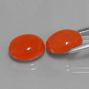 Pedras preciosas de cornalina laranja natural de  ct, transparente, transparente/translúcido