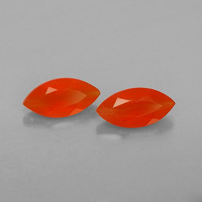 Pedras preciosas de cornalina laranja natural de  ct, transparente, transparente/translúcido