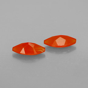 Pedras preciosas de cornalina laranja natural de  ct, transparente, transparente/translúcido