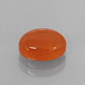 Cornalina Laranja Natural 1,82ct, Transparente, Transparente/Translúcido