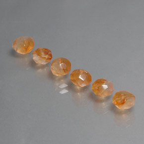 Pedras preciosas de cornalina laranja natural de  ct, transparente, transparente/translúcido