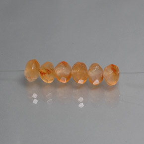 Pedras preciosas de cornalina laranja natural de  ct, transparente, transparente/translúcido
