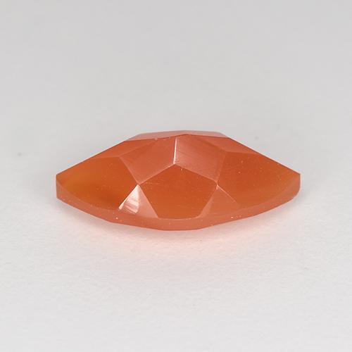 Cornalina Laranja Médio Natural 1.05ct, Marquesa, Translúcido