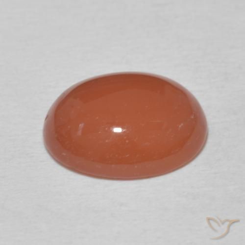 Cornalina Laranja Médio Natural 3.15ct, oval, Opaco