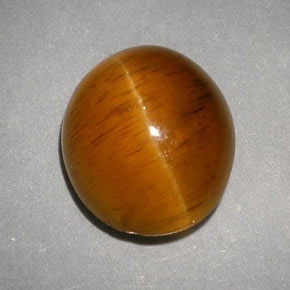Cat's eye apatite amarelo natural 5,05ct, transparente, transparente/translúcido