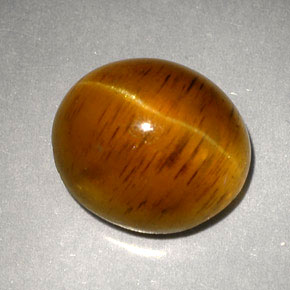 Cat's eye apatite amarelo natural 5,05ct, transparente, transparente/translúcido