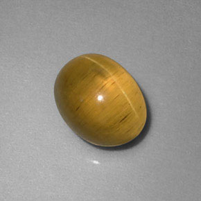 Apatita Olho de Gato Verde Dourado Natural 1.77ct, Transparente, Transparente/Translúcido