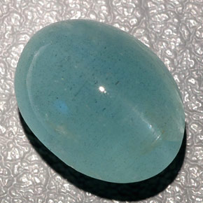 Cat's eye aquamarine verde natural 11,04ct, transparente, transparente/translúcido