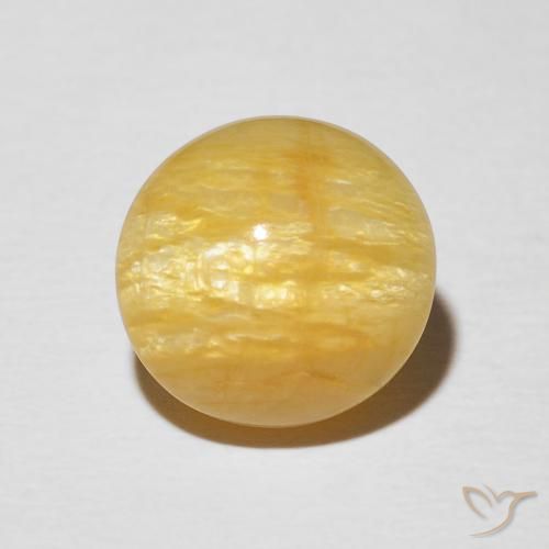 4.42ct Natural Dourado médio Opala Olho de Gato, oval, Opaco