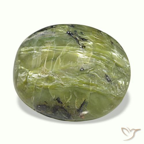 Cat's eye opal multicolorido natural 11,26ct, corte oval, opaco
