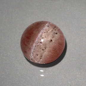 Cat's eye scapolite marrom natural 2,23ct, transparente, transparente/translúcido