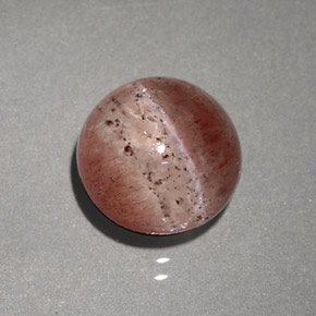 Cat's eye scapolite marrom natural 2,23ct, transparente, transparente/translúcido