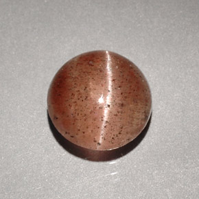 Cat's eye scapolite marrom natural 1,96ct, transparente, transparente/translúcido