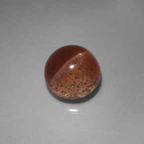 Cat's eye scapolite marrom natural 2,31ct, transparente, transparente/translúcido