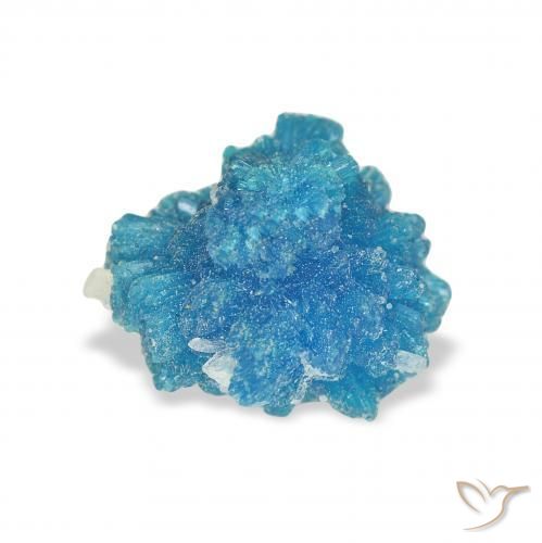 cavassita Azul Azure Elétrico Natural 1.79ct, Chique, Opaco