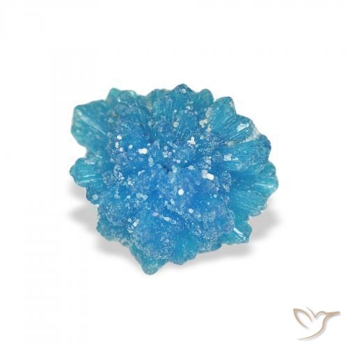 cavassita Azul Azure Elétrico Natural 1.15ct, Chique, Opaco