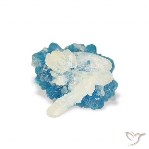 cavassita Azul Azure Elétrico Natural 1.30ct, Chique, Opaco