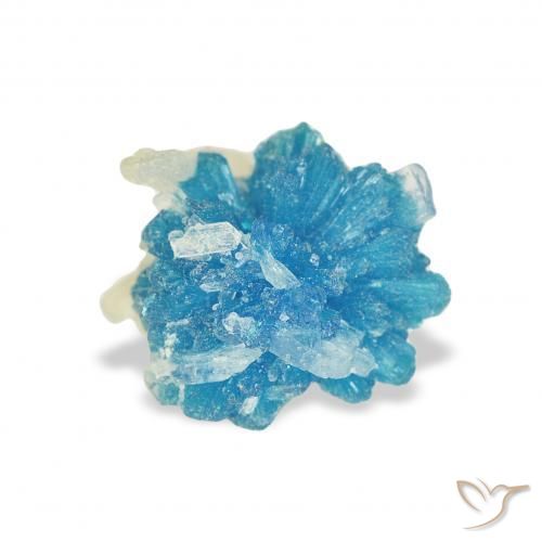 cavassita Azul Azure Elétrico Natural 1.30ct, Chique, Opaco