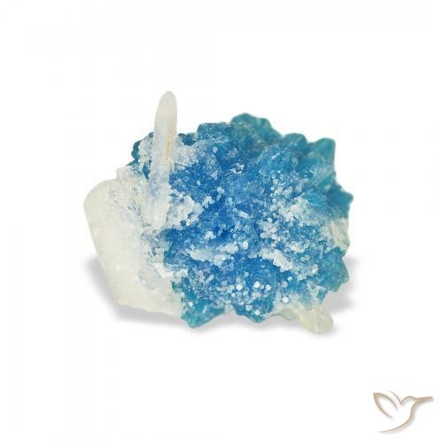 cavassita Azul Azure Elétrico Natural 1.80ct, Chique, Opaco
