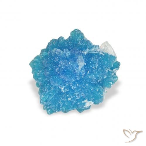 1.10ct Natural Azul Azure Elétrico cavassita, Chique, Opaco