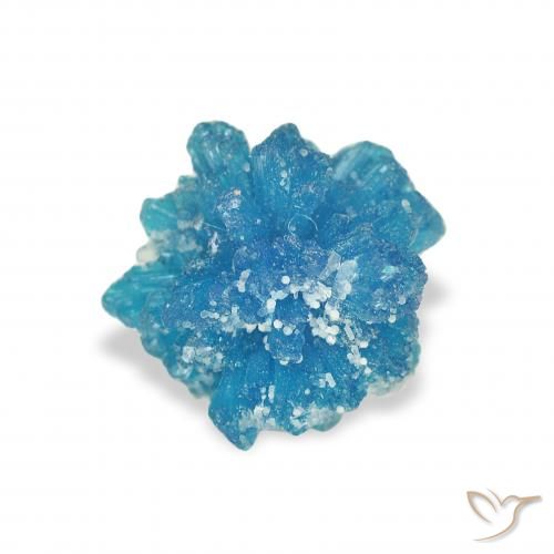 0.97ct Natural Azul Azure Elétrico cavassita, Chique, Opaco