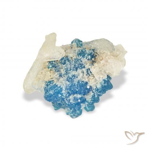 cavassita Azul Azure Elétrico Natural 2.03ct, Chique, Opaco