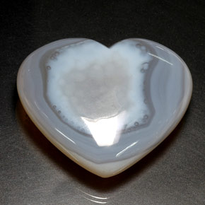 Calcedônia azul natural 120,50ct, transparente, transparente/translúcido