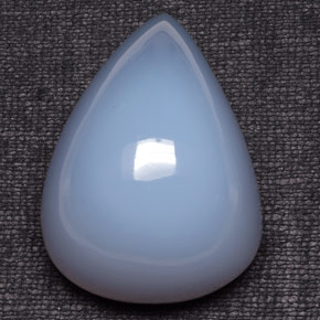 Calcedônia azul natural 193,10ct, transparente, transparente/translúcido